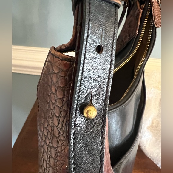 BRAHMIN! Elegant Black and Brown Women's Bag - Picture 6 of 7